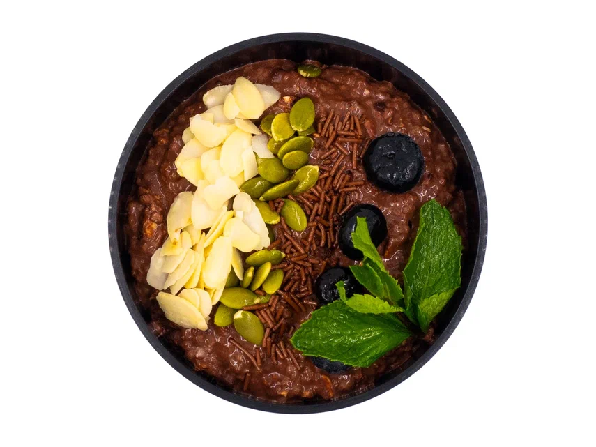 Rich Chocolate Smoothie Bowl with Silky Banana