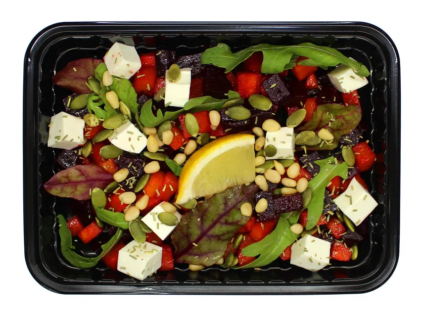 Roasted Vegetable Salad with Seeds