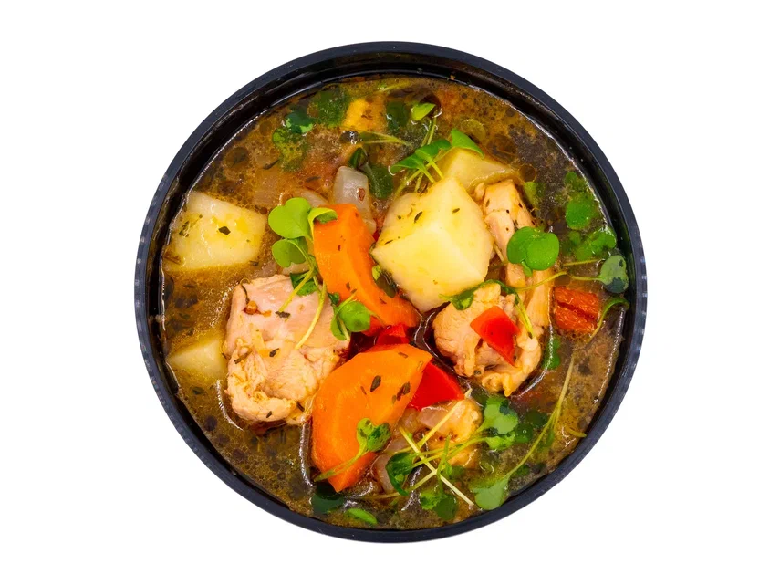 Rustic Chicken Goulash Soup