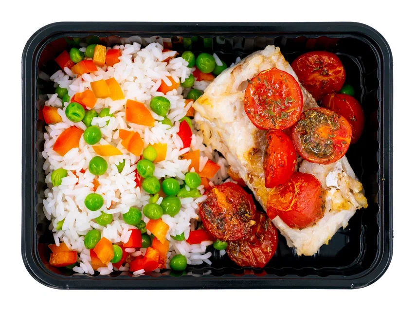 Baked Cod Fillet with Cherry Tomatoes and Fragrant Herbs